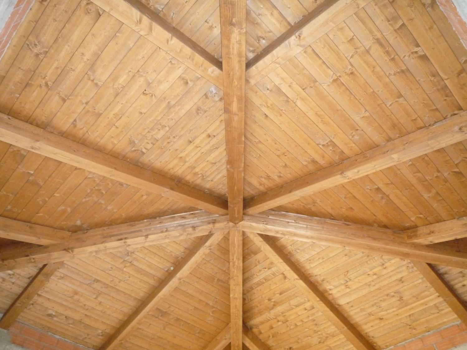 techo de madera