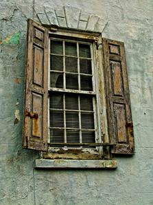 ventana de madera