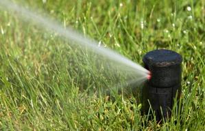 garden pop-up sprinkler irrigation system