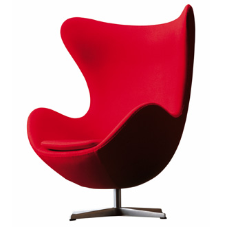 Chaise oeuf Arne Jacobsen