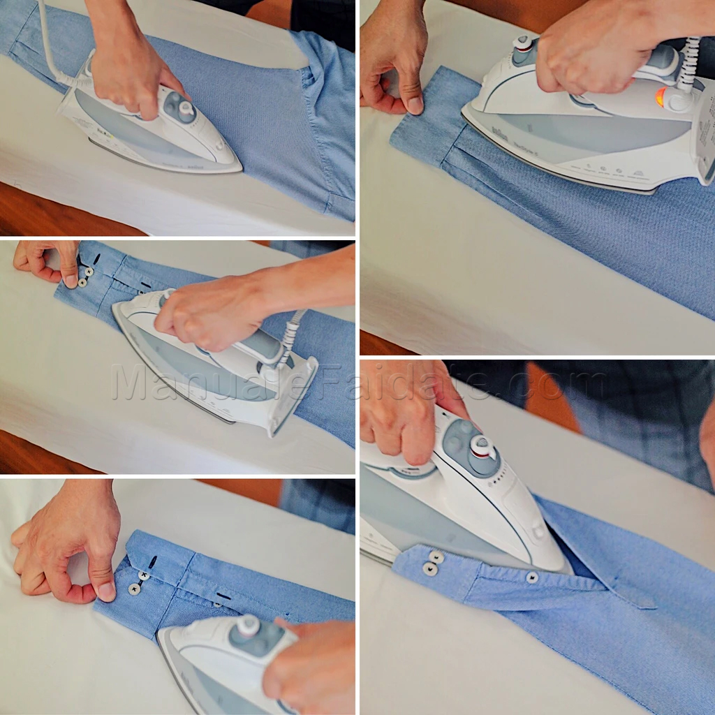 cómo planchar una camisa